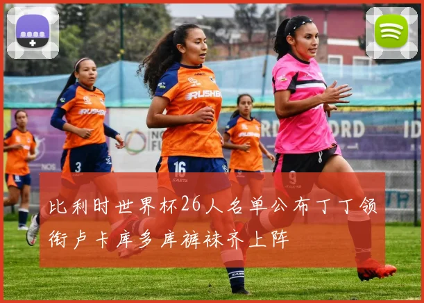 比利时世界杯26人名单公布丁丁领衔卢卡库多库裤袜齐上阵